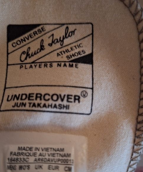Converse x Jun Takahashi Undercover - Picture 5 of 6